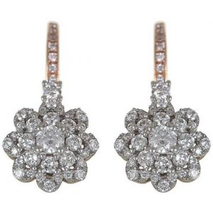 18kt rose gold earrings