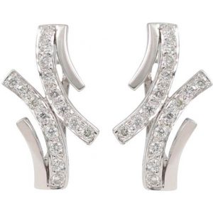 CONJUNCTION DIAMOND EARRINGS