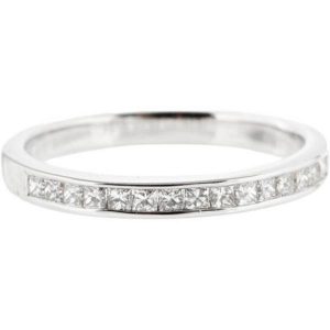 princess cut band