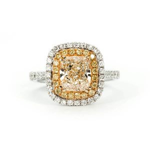 yellow diamond ring