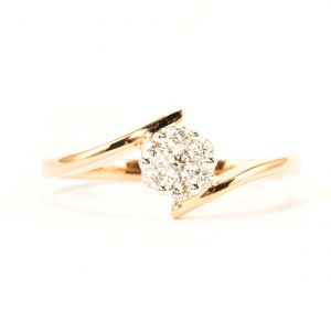 Flower Diamond Ring