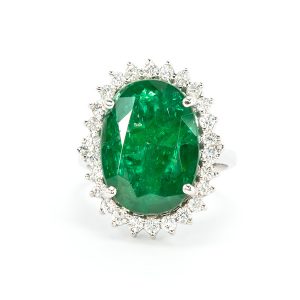 emerald diamond ring