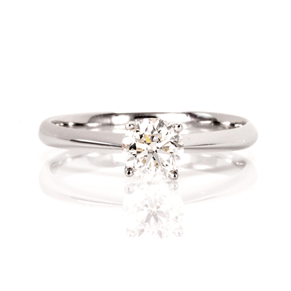 0.40 Carat Solitaire Diamond Ring - B12899 | Diamonds Dubai