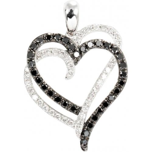 Diamond heart hotsell charm