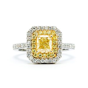 yellow diamond ring