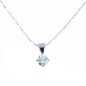 solitaire necklace