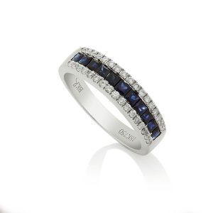 sapphire diamond ring