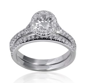 Halo Engagement Ring