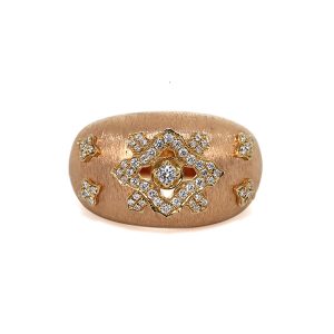 gold and diamond ring