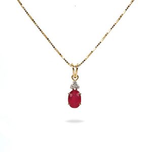 ruby pendant