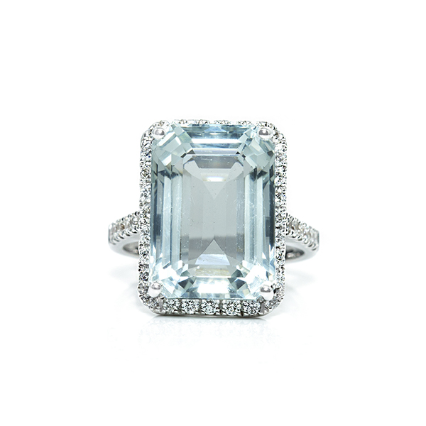 Diamond aquamarine deals