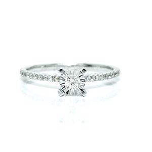 white gold promise ring