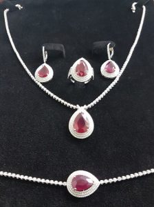 diamond necklace sets