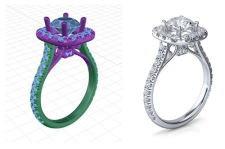 Cad ring discount design online
