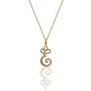kids jewellery letter e