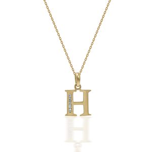 kids jewellery letter H