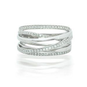 white gold diamond ring