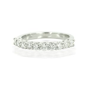 Half Eternity Diamond ring