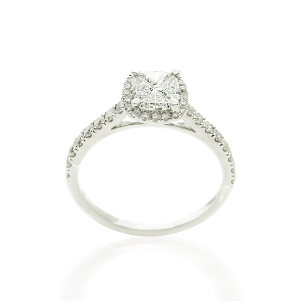 Tetra Diamond Ring- B21533 | Diamonds Dubai