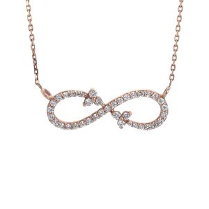 Infinity Diamond Necklace