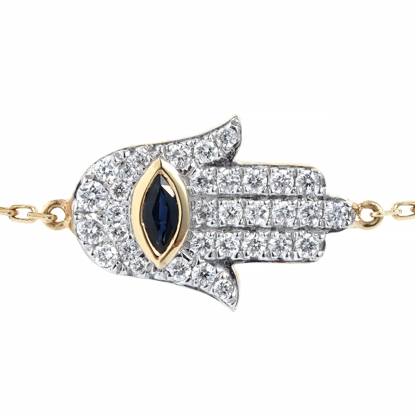 Fatima Hand Diamond Bracelet - B20201 | Diamonds Dubai