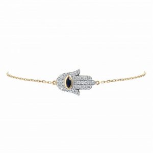 Fatima Hand Diamond Bracelet