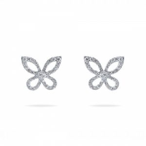 Butterfly Diamond Earrings