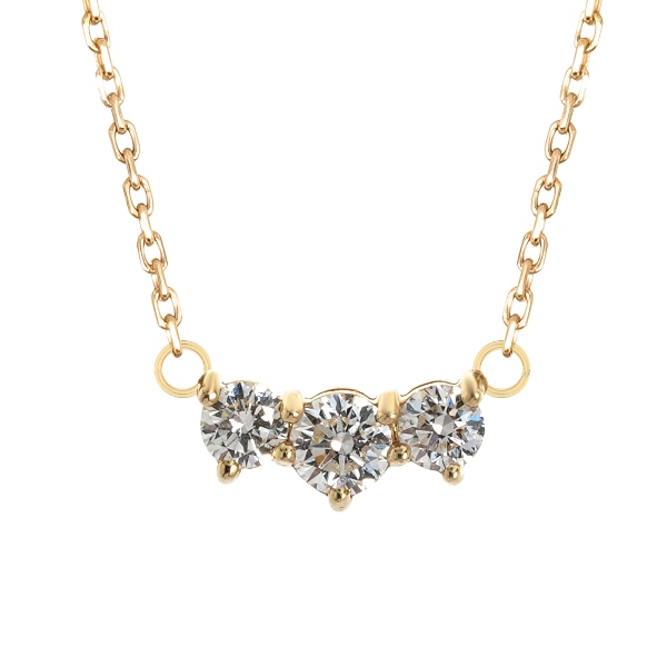 3 on sale diamond necklace