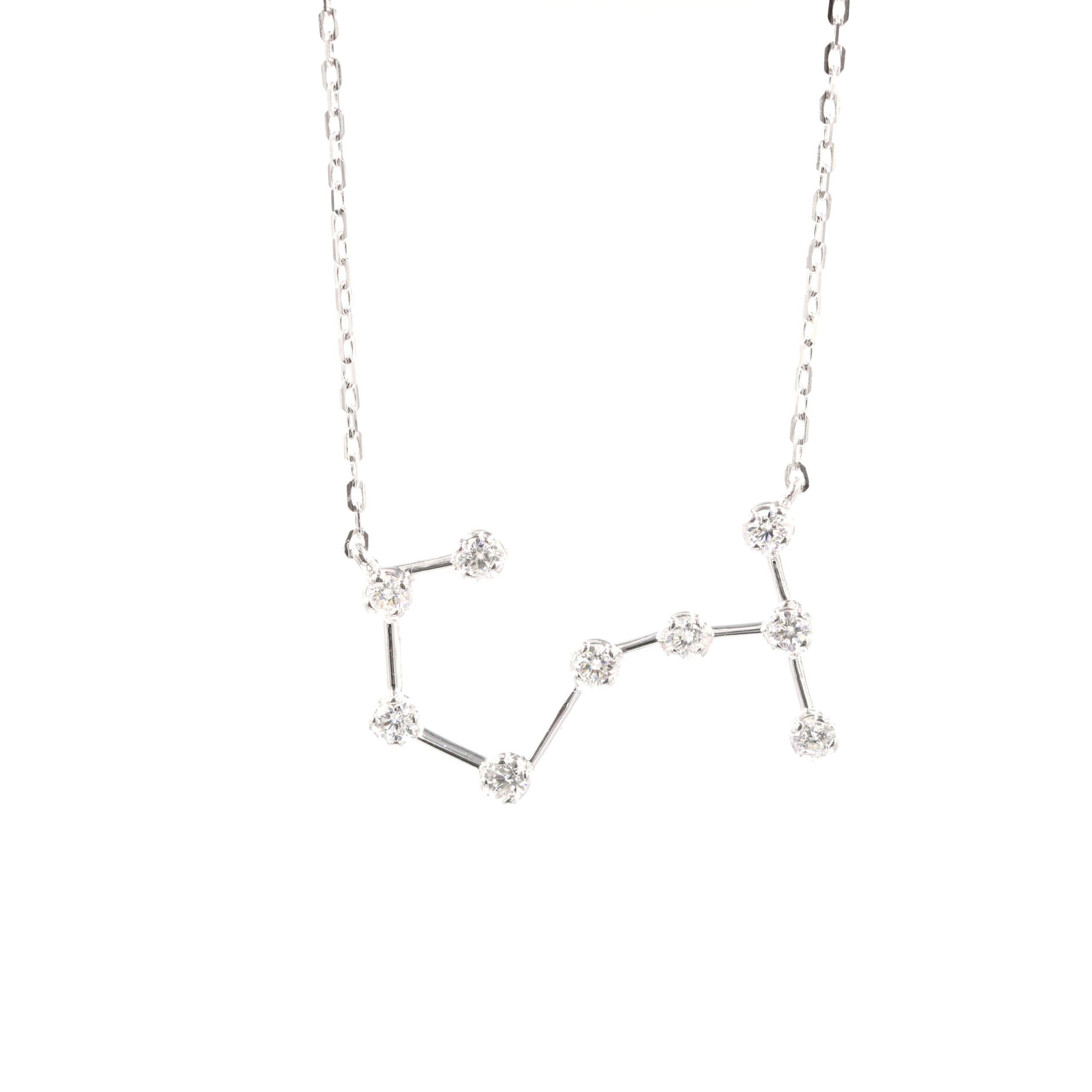 Diamond Constellation Necklace 9k Gold | Zohreh V. Jewelry | Wolf & Badger