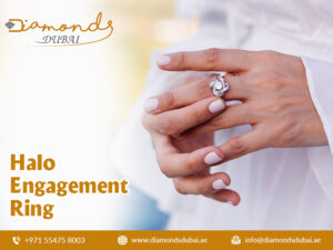 Halo Engagement Ring