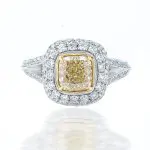 Yellow Diamond Engagement Ring